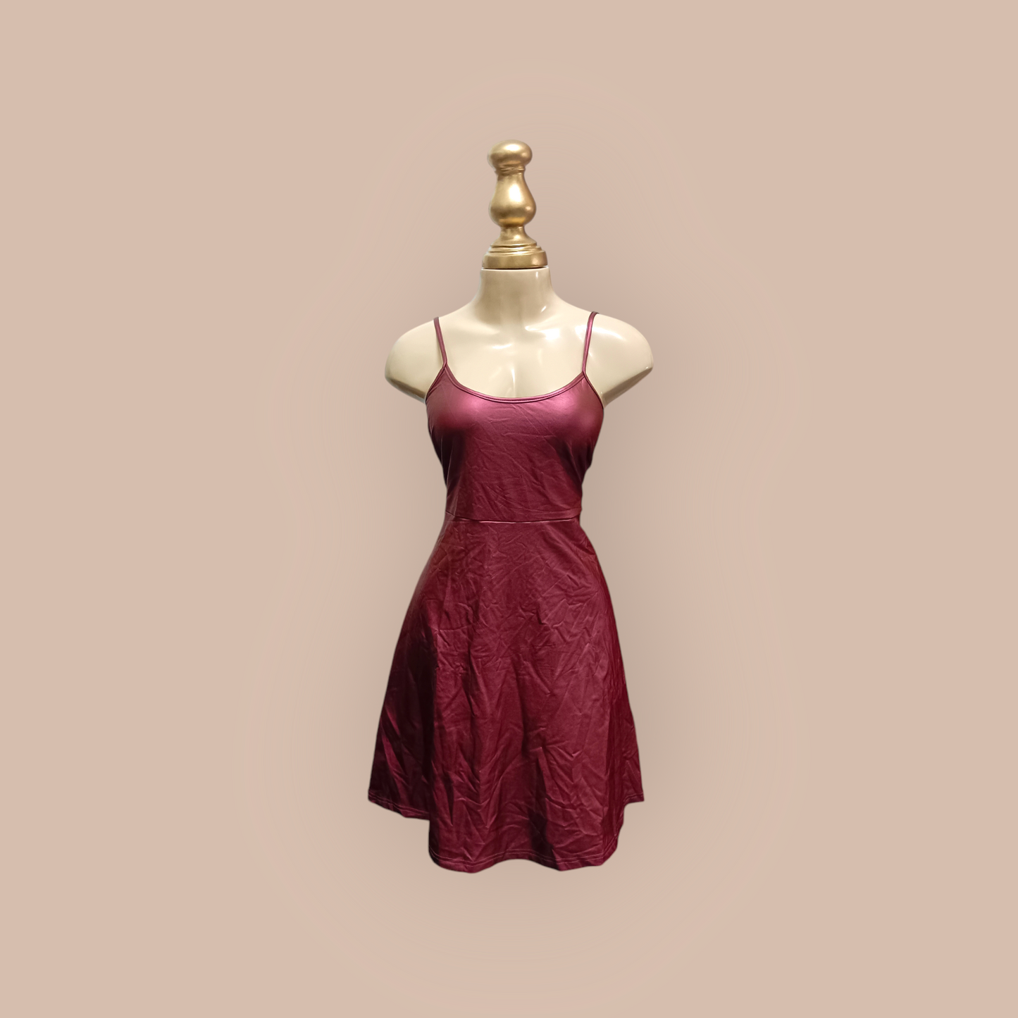 Maroon dress