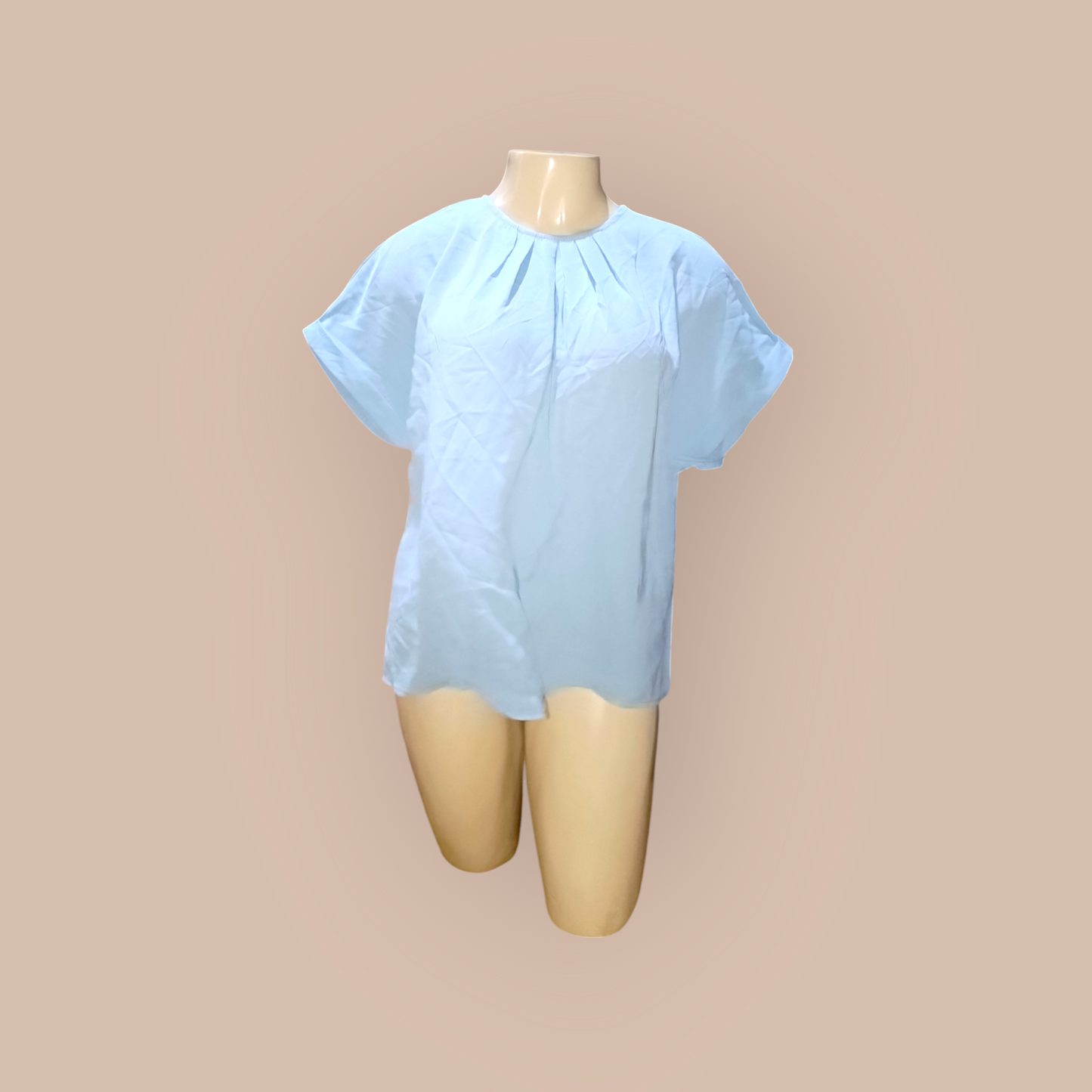 Light blue blouse